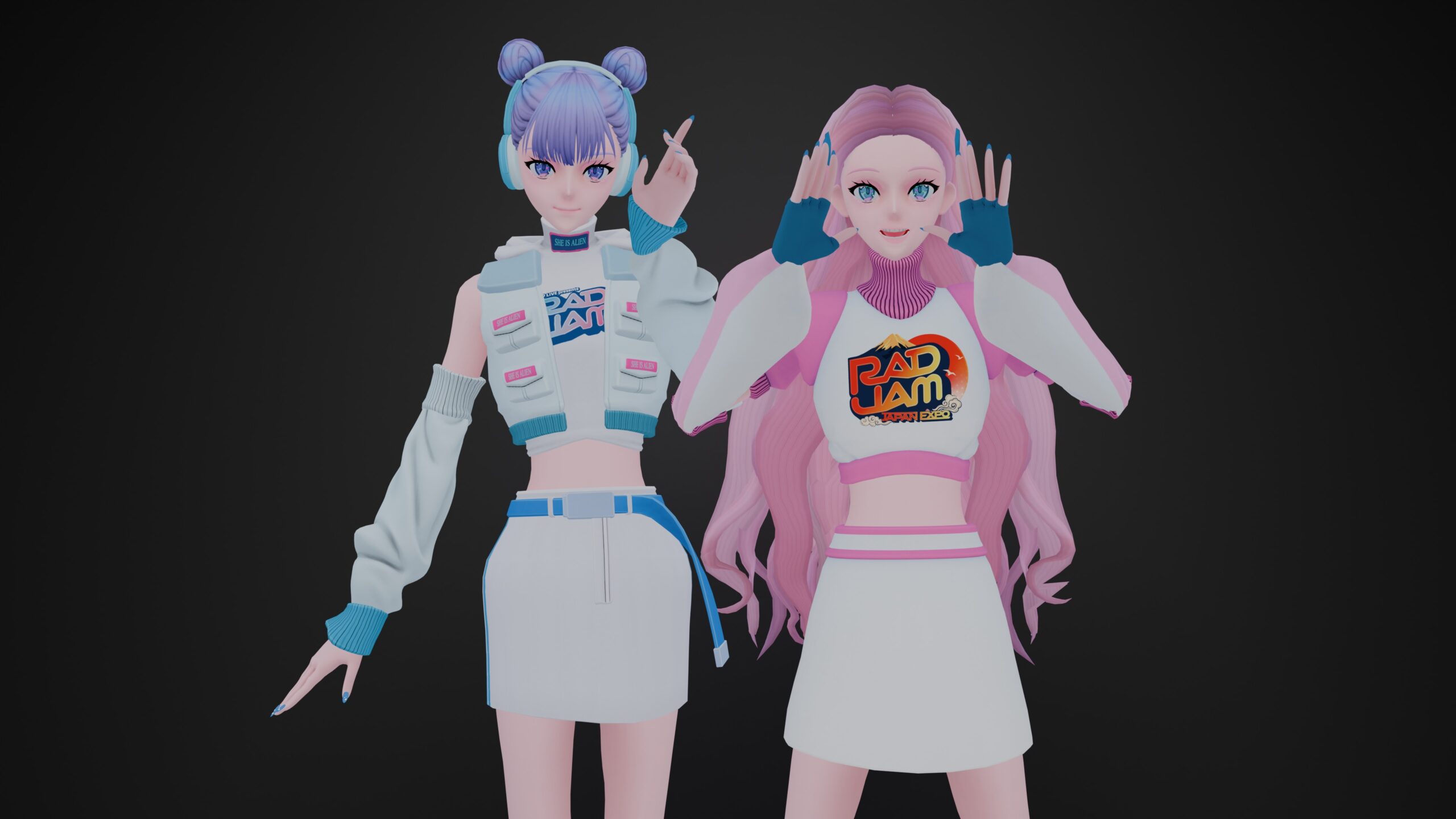 【RAD JAM2025】ソニー空間再現ディスプレイ×アイドル3Dライブ映像＆3Dアバターの展示！